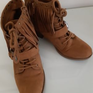 Ankle Fringe  Boots by Indigo Rd.